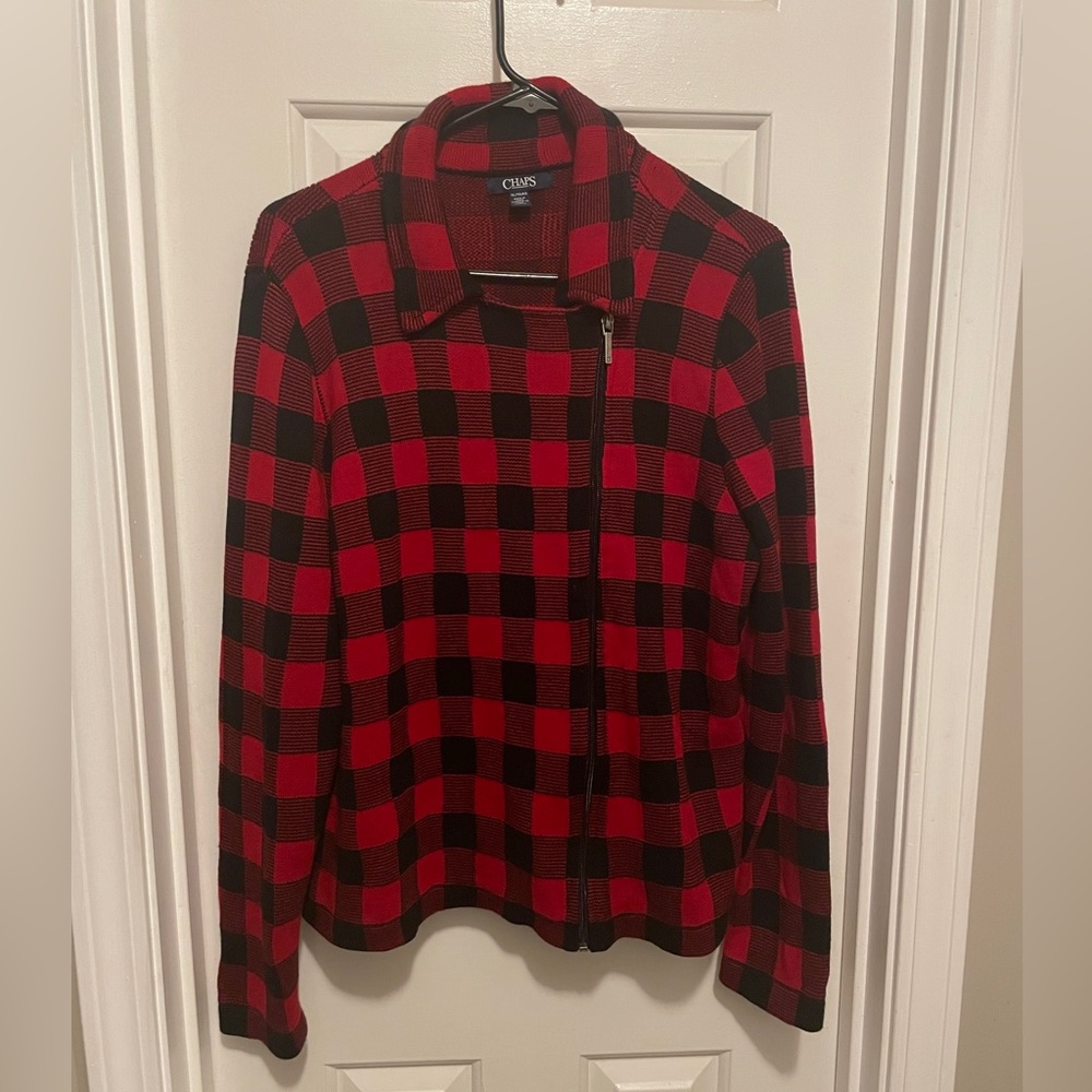 Chaps Sweater Jacket